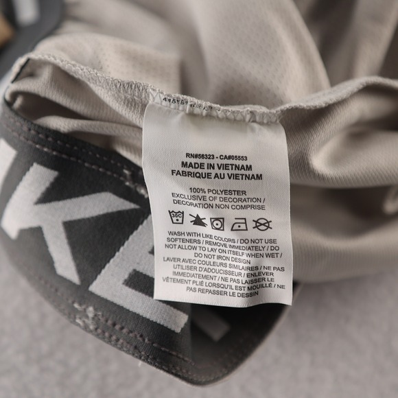 Nike Womens Dri Fit Training Shorts Loose Fit Plus Beige Size 1X FB3165 012 - Picture 9 of 9